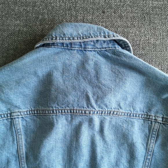 ASOS Topshop Cropped Jean Jacket size 4 - Picture 10 of 11